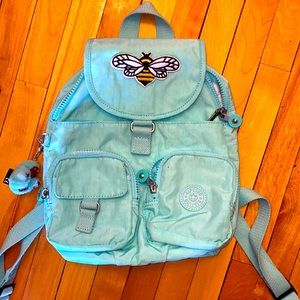 Kipling lovebug with custom bee patch 🐝